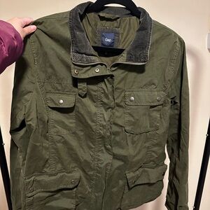 GAP Women's Olive Utility Jacket